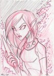PSC (Personal Sketch Card) by Kat Laurange